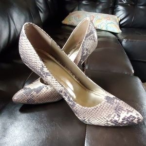 Mossimo Snake Skin heels